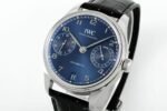 Portuguese Real PR IW501704 SS APSF 1:1 Best Edition Blue Dial On Black Leather Strap A52010 - Image 3