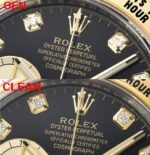 Daytona 126503 SS/YG Gain Weight VSF 1:1 Best Edition Black Dial On Oyster Bracelet DD4131 - Image 5
