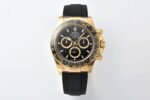 Daytona 126518 Gain Weight VSF 1:1 Best Edition Black Dial Gold Subdial Stick Marker on Oysterflex Strap DD4131 - Image 3