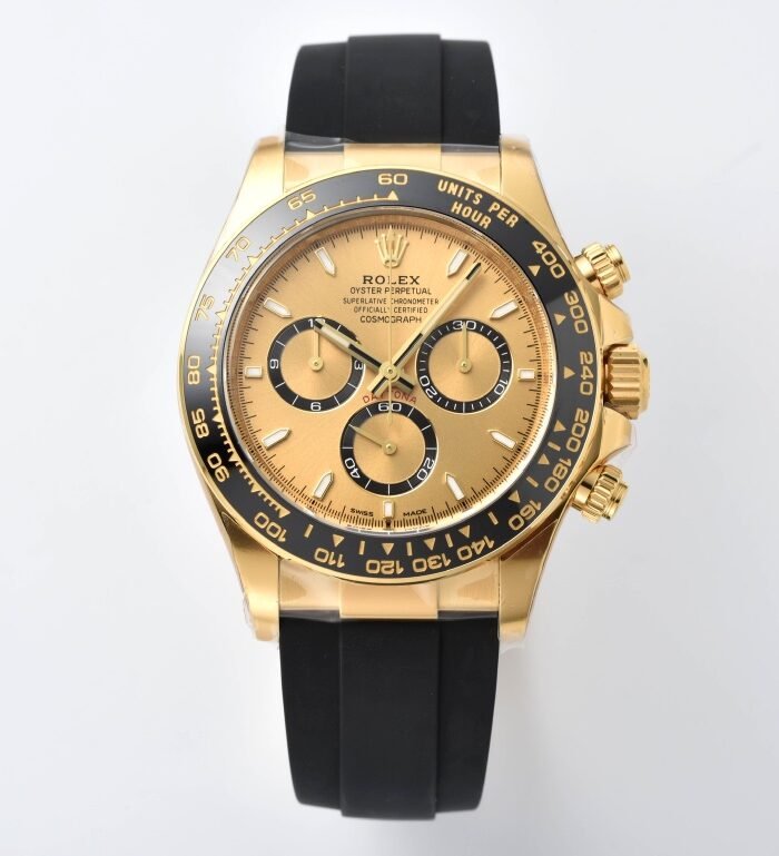 Daytona 126515 Gain Weight VSF 1:1 Best Edition RG Dial Black Subdial Stick Marker On Oysterflex Strap DD4131