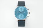 Portuguese Chrono IW371626 ZF 1:1 Best Edition Light Blue Dial on Blue Leather Strap A69355