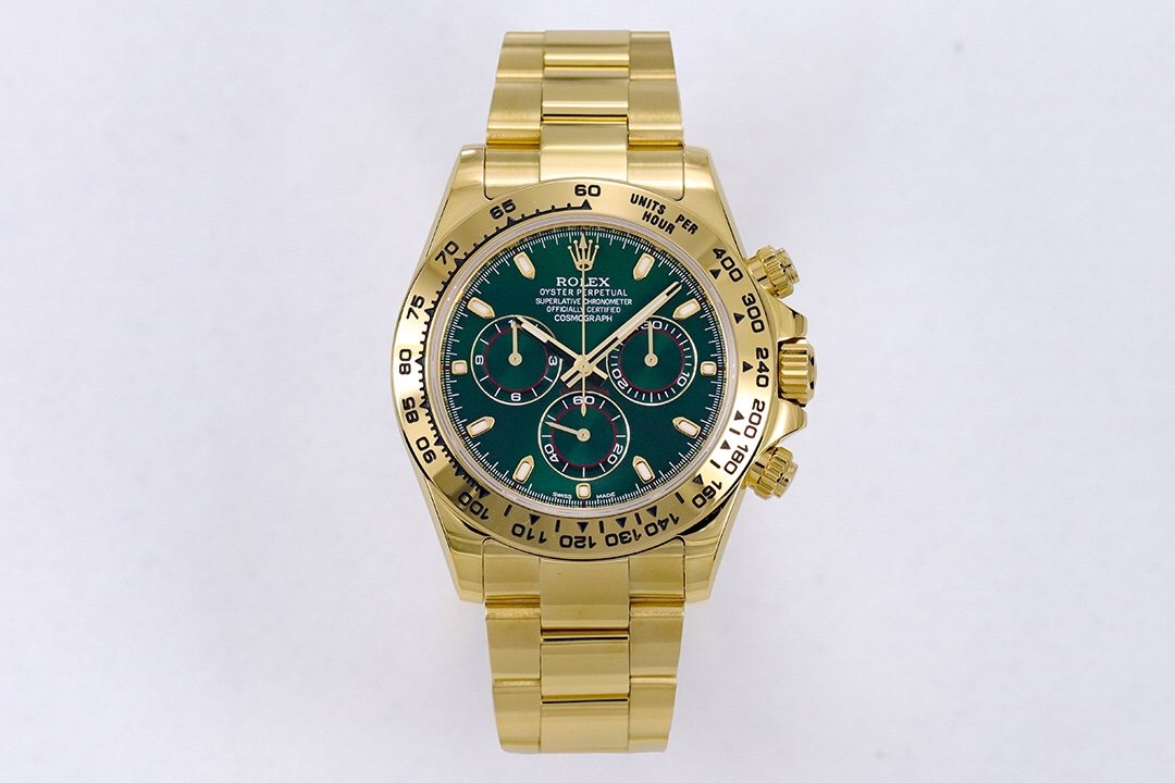 Daytona 116508 Gain Weight YG ZF 1:1 Best Edition Green Dial on YG Bracelet SH4130