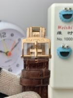 Villeret 6654 RG Complicated Function APSF 1:1 Best Edition White Dial on Leather Strap A6654 - Image 4