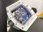 RM 61-01 Yohan Blake White NTPT ZF 1:1 Best Edition on Black Rubber Strap RMUL2 Super Clone - Image 4