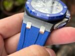 Royal Oak Offshore 44mm Black Ceramic TKF 1:1 Best Edition Blue Dial on Blue Rubber Strap A3126 - Image 10