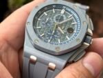 Royal Oak Offshore Schumacher SS TKF Best Edition Gray/Black Dial on Gray Rubber Strap A3126 - Image 5