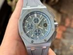 Royal Oak Offshore Schumacher SS TKF Best Edition Gray/Black Dial on Gray Rubber Strap A3126 - Image 2