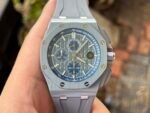 Royal Oak Offshore Schumacher SS TKF Best Edition Gray/Black Dial on Gray Rubber Strap A3126