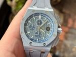 Royal Oak Offshore Schumacher SS TKF Best Edition Gray/Black Dial on Gray Rubber Strap A3126 - Image 3