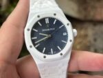Royal Oak 15500 White Ceramic APSF 1:1 Best Edition Blue Starry Dial On White Ceramic Bracelet SA4302 Super Clone - Image 2