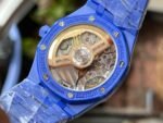 Royal Oak 15500 Blue Ceramic APSF 1:1 Best Edition Blue Starry Dial On Blue Ceramic Bracelet SA4302 Super Clone - Image 8