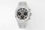 Royal Oak Chrono 26240 Frosted SS APSF 1:1 Best Edition Gray/Black Dial On Bracelet SA4401 Super Clone