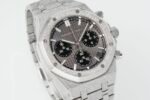 Royal Oak Chrono 26240 Frosted SS APSF 1:1 Best Edition Gray/Black Dial On Bracelet SA4401 Super Clone - Image 2