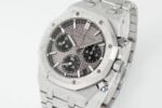 Royal Oak Chrono 26240 Frosted SS APSF 1:1 Best Edition Gray/Black Dial On Bracelet SA4401 Super Clone - Image 3