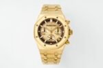 Royal Oak Chrono 26240BA YG APSF 1:1 Best Edition Ombre Gold Dial on Bracelet SA4401 Super Clone