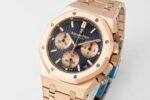 Royal Oak Chrono 26240OR RG APSF 1:1 Best Edition Blue Dial RG Subdial On RG Bracelet SA4401 Super Clone - Image 3