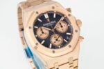 Royal Oak Chrono 26240OR RG APSF 1:1 Best Edition Blue Dial RG Subdial On RG Bracelet SA4401 Super Clone - Image 2