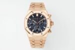 Royal Oak Chrono 26240OR RG APSF 1:1 Best Edition Black Dial on RG Bracelet SA4401 Super Clone