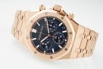 Royal Oak Chrono 26240OR RG APSF 1:1 Best Edition Black Dial on RG Bracelet SA4401 Super Clone - Image 4