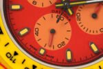 Daytona DIW Yellow Carbon DIWF Best Edition Red Dial On Yellow Nylon Strap A4801 - Image 5