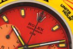 Daytona DIW Yellow Carbon DIWF Best Edition Red Dial On Yellow Nylon Strap A4801 - Image 4