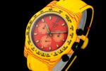 Daytona DIW Yellow Carbon DIWF Best Edition Red Dial On Yellow Nylon Strap A4801 - Image 3