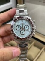 Daytona 126506 904L SS VSF 1:1 Best Edition Ice Blue Dial Diamond Markers on 904L SS Bracelet Super Clone Asian 4131