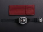 RM001 Satin-polished steel Real PR YSF Skeleton Dial on black Rubber Strap Asian Tourbillon - Image 9