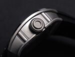 RM001 Real PR SS YSF Skeleton Dial on black Rubber Strap Asian Tourbillon - Image 6