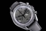 Speedmaster "Dark Side of The Moon" Real Ceramic OMF 1:1 Best Edition Black Black on Nylon Strap A9300 - Image 3