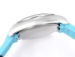 Daytona PVD Ceramic Bezel GETF Best Edition Skeleton Cyan Dial on Cyan Rubber Strap SA4130 - Image 7
