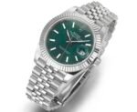 DateJust 41mm 126334 904 SS QF V2 1:1 Best Edition Green Dial Stick Marker On Jubilee Bracelet DD3235 - Image 2