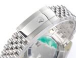 DateJust 41mm 126334 904 SS QF V2 1:1 Best Edition Blue Fluted Dial Stick Marker On Jubilee Bracelet DD3235 - Image 9
