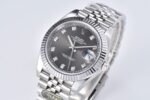 DateJust 41mm 126334 904 SS QF V2 1:1 Best Edition Rhodium Dial Diamond Marker On Jubilee Bracelet DD3235 - Image 3