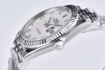 DateJust 41mm 126334 904 SS QF V2 1:1 Best Edition White MOP Dial Diamond Marker On Jubilee Bracelet DD3235 - Image 6