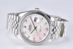 DateJust 41mm 126334 904 SS QF V2 1:1 Best Edition White MOP Dial Diamond Marker On Jubilee Bracelet DD3235 - Image 4