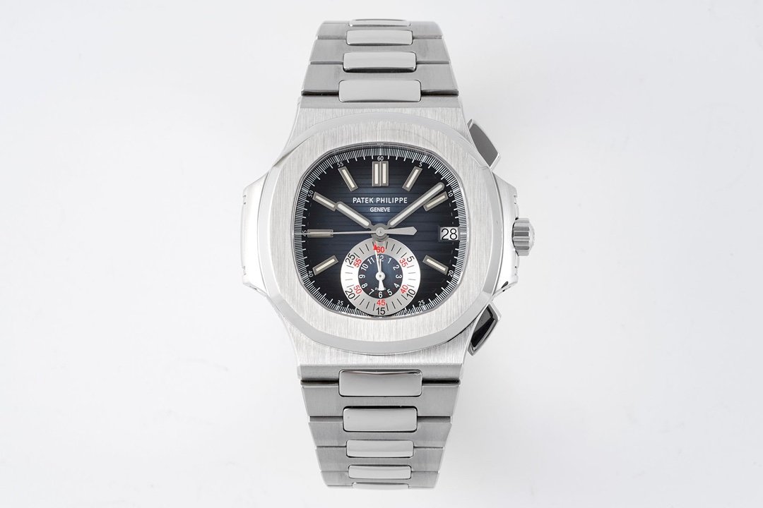 Nautilus 5980 SS PPF Best Edition Blue Dial on SS Bracelet A28-520