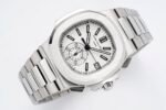 Nautilus 5980 SS PPF Best Edition White Dial on SS Bracelet A28-520 - Image 3