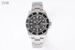 Submariner DIW Carbon Bezel VSF 1:1 Best Edition Black Carbon Dial on Sandblasted Bracelet VS3135