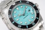 Submariner DIW Carbon Bezel VSF 1:1 Best Edition Tiffany Blue Dial on Sandblasted Bracelet VS3135 - Image 2
