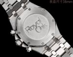 Royal Oak Chrono 26240 SS DDF 1:1 Best Edition Black Dial On SS Bracelet Super Clone DD4401 - Image 8