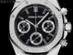 Royal Oak Chrono 26240 SS DDF 1:1 Best Edition Black Dial On SS Bracelet Super Clone DD4401 - Image 5