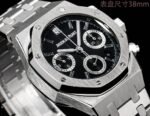 Royal Oak Chrono 26240 SS DDF 1:1 Best Edition Black Dial On SS Bracelet Super Clone DD4401 - Image 3