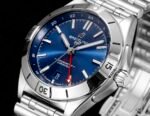 Chronomat 40mm GMT SS TWSF 1:1 Best Edition Blue Dial on SS Bracelet A2836 - Image 5
