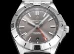 Chronomat 40mm GMT SS TWSF 1:1 Best Edition Gray Dial on SS Bracelet A2836 - Image 5