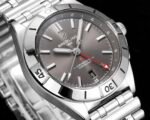Chronomat 40mm GMT SS TWSF 1:1 Best Edition Gray Dial on SS Bracelet A2836 - Image 3