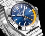 Chronomat 40mm GMT SS TWSF 1:1 Best Edition Blue/Yellow Dial on SS Bracelet A2836 - Image 3