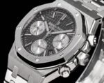 Royal Oak Chrono 26331ST SS IPF 1:1 Best Edition Gray Dial Silver Subdial on SS Bracelet A7750 - Image 4