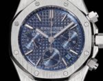 Royal Oak Chrono 26240 SS DDF 1:1 Best Edition Blue Dial On SS Bracelet Super Clone DD4401 - Image 5
