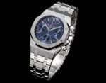 Royal Oak Chrono 26240 SS DDF 1:1 Best Edition Blue Dial On SS Bracelet Super Clone DD4401 - Image 2